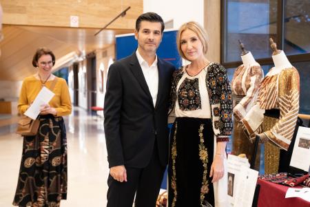 Odprtje razstave; Foto: Mariia Bortiakova, arhiv Občine Sežana